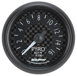 Auto Meter - GT Series Electric Pyrometer/EGT Gauge - Auto Meter 8044 UPC: 046074080449 - Image 1