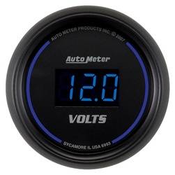 Auto Meter - Cobalt Digital Voltmeter Gauge - Auto Meter 6993 UPC: 046074069932 - Image 1