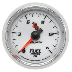 Auto Meter - C2 Electric Fuel Pressure Gauge - Auto Meter 7162 UPC: 046074071621 - Image 1