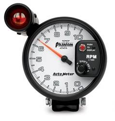 Auto Meter - Phantom II Shift-Lite Tachometer - Auto Meter 7599 UPC: 046074075995 - Image 1