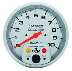Auto Meter - Ultra-Lite In-Dash Single Range Tachometer - Auto Meter 4494 UPC: 046074044946 - Image 1
