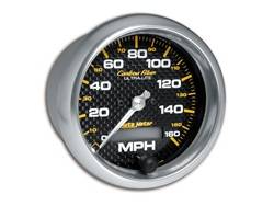 Auto Meter - Carbon Fiber In-Dash Electric Speedometer - Auto Meter 4789 UPC: 046074047893 - Image 1