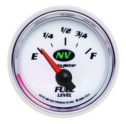 Auto Meter - NV Electric Fuel Level Gauge - Auto Meter 7313 UPC: 046074073137 - Image 1