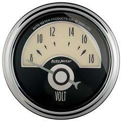 Auto Meter - Cruiser AD Voltmeter Gauge - Auto Meter 1191 UPC: 046074011917 - Image 1