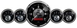 Auto Meter - Prestige Series Blk Diamond 5 Gauge Spd/Fuel/Oil/Vlt/Wtr - Auto Meter 2001 UPC: 046074020018 - Image 1