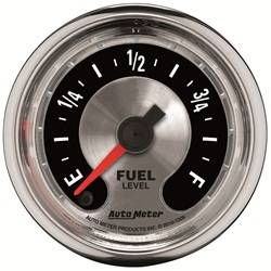 Auto Meter - American Muscle Fuel Level Gauge - Auto Meter 1209 UPC: 046074012099 - Image 1