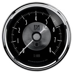 Auto Meter - Prestige Series Black Diamond Electric Tachometer - Auto Meter 2096 UPC: 046074020964 - Image 1