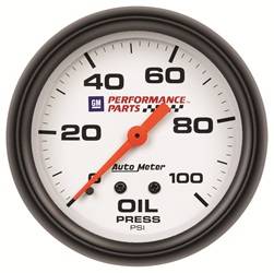 Auto Meter - GM Series Mechanical Oil Pressure Gauge - Auto Meter 5821-00407 UPC: 046074136474 - Image 1