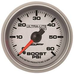 Auto Meter - Ultra-Lite Pro Boost Gauge - Auto Meter 8970 UPC: 046074089701 - Image 1
