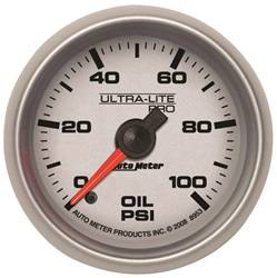 Auto Meter - Ultra-Lite Pro Oil Pressure Gauge - Auto Meter 8953 UPC: 046074089534 - Image 1