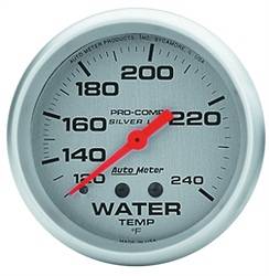 Auto Meter - Ultra-Lite LFGs Water Temperature Gauge - Auto Meter 4632 UPC: 046074046322 - Image 1