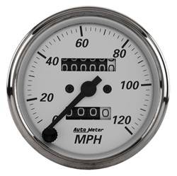 Auto Meter - American Platinum Mechanical Speedometer - Auto Meter 1993 UPC: 046074019937 - Image 1