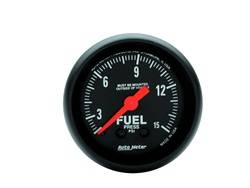 Auto Meter - Z-Series Mechanical Fuel Pressure Gauge - Auto Meter 2603 UPC: 046074026034 - Image 1
