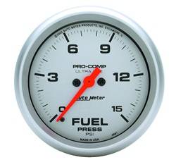 Auto Meter - Ultra-Lite Electric Fuel Pressure Gauge - Auto Meter 4461 UPC: 046074044618 - Image 1