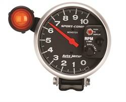 Auto Meter - Sport-Comp Shift-Lite Tachometer - Auto Meter 3904 UPC: 046074039041 - Image 1