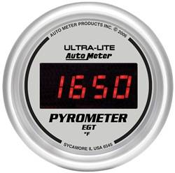 Auto Meter - Ultra-Lite Digital Pyrometer Gauge - Auto Meter 6545 UPC: 046074065453 - Image 1