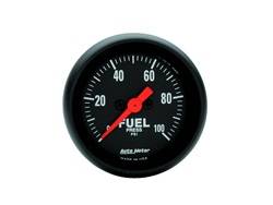 Auto Meter - Z-Series Electric Fuel Pressure Gauge - Auto Meter 2663 UPC: 046074026638 - Image 1
