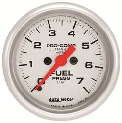 Auto Meter - Ultra-Lite Electric Fuel Pressure Gauge - Auto Meter 4363-M UPC: 046074133978 - Image 1