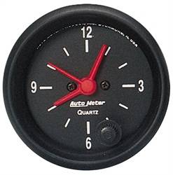 Auto Meter - Z-Series Clock - Auto Meter 2632 UPC: 046074026324 - Image 1