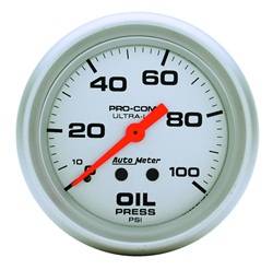 Auto Meter - Ultra-Lite Mechanical Oil Pressure Gauge - Auto Meter 4421 UPC: 046074044212 - Image 1