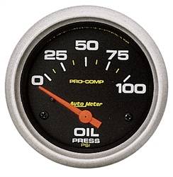 Auto Meter - Pro-Comp Electric Oil Pressure Gauge - Auto Meter 5427 UPC: 046074054273 - Image 1