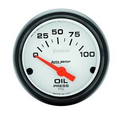 Auto Meter - Phantom Electric Oil Pressure Gauge - Auto Meter 5727 UPC: 046074057274 - Image 1