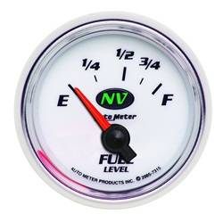 Auto Meter - NV Electric Fuel Level Gauge - Auto Meter 7315 UPC: 046074073151 - Image 1