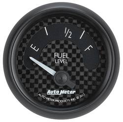 Auto Meter - GT Series Electric Fuel Level Gauge - Auto Meter 8015 UPC: 046074080159 - Image 1