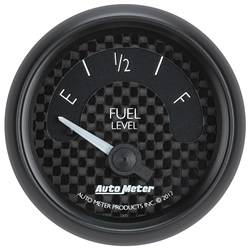 Auto Meter - GT Series Electric Fuel Level Gauge - Auto Meter 8016 UPC: 046074080166 - Image 1