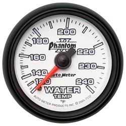 Auto Meter - Phantom II Mechanical Water Temperature Gauge - Auto Meter 7532 UPC: 046074075322 - Image 1