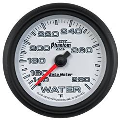 Auto Meter - Phantom II Mechanical Water Temperature Gauge - Auto Meter 7831 UPC: 046074078316 - Image 1