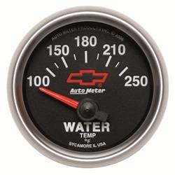 Auto Meter - GM Series Electric Water Temperature Gauge - Auto Meter 3637-00406 UPC: 046074136122 - Image 1
