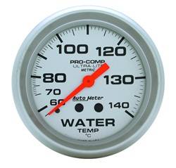 Auto Meter - Ultra-Lite Mechanical Metric Water Temperature Gauge - Auto Meter 4431-M UPC: 046074114182 - Image 1