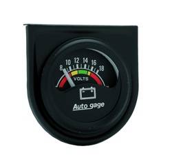 Auto Meter - Autogage Electric Voltmeter Gauge - Auto Meter 2356 UPC: 046074023569 - Image 1