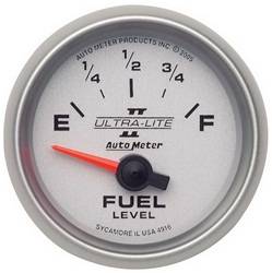 Auto Meter - Ultra-Lite II Electric Fuel Level Gauge - Auto Meter 4916 UPC: 046074049163 - Image 1