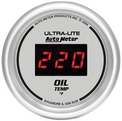 Auto Meter - Ultra-Lite Digital Oil Temperature Gauge - Auto Meter 6548 UPC: 046074065484 - Image 1