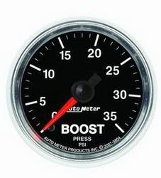 Auto Meter - GS Mechanical Boost Gauge - Auto Meter 3804 UPC: 046074038044 - Image 1
