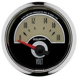 Auto Meter - Cruiser Voltmeter Gauge - Auto Meter 1193 UPC: 046074011931 - Image 1