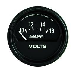 Auto Meter - Autogage Electric Voltmeter Gauge - Auto Meter 2319 UPC: 046074023194 - Image 1