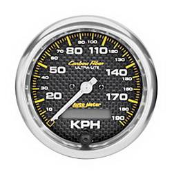 Auto Meter - Carbon Fiber In-Dash Electric Speedometer - Auto Meter 4787-M UPC: 046074121692 - Image 1