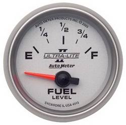 Auto Meter - Ultra-Lite II Electric Fuel Level Gauge - Auto Meter 4913 UPC: 046074049132 - Image 1
