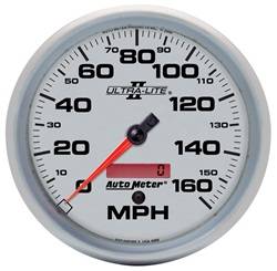 Auto Meter - Ultra-Lite II Programmable Speedometer - Auto Meter 4989 UPC: 046074049897 - Image 1