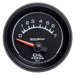 Auto Meter - ES Electric Oil Pressure Gauge - Auto Meter 5927-M UPC: 046074140211 - Image 1