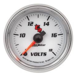 Auto Meter - C2 Electric Voltmeter - Auto Meter 7191 UPC: 046074071911 - Image 1