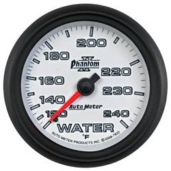 Auto Meter - Phantom II Mechanical Water Temperature Gauge - Auto Meter 7832 UPC: 046074078323 - Image 1