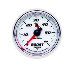 Auto Meter - C2 Mechanical Boost Gauge - Auto Meter 7105 UPC: 046074071058 - Image 1