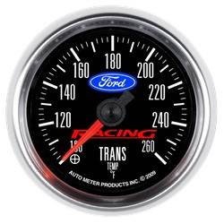 Auto Meter - Ford Racing Series Transmission Temperature Gauge - Auto Meter 880314 UPC: 046074143076 - Image 1