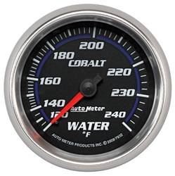 Auto Meter - Cobalt Mechanical Water Temperature Gauge - Auto Meter 7932 UPC: 046074079320 - Image 1