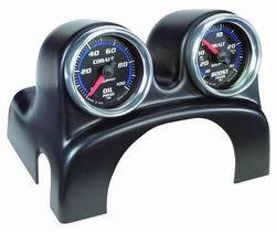 Auto Meter - Mounting Solutions Steering Column Dual Pod - Auto Meter 20020 UPC: 046074132599 - Image 1