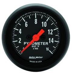 Auto Meter - Z-Series Electric Pyrometer Gauge Kit - Auto Meter 2654 UPC: 046074026546 - Image 1